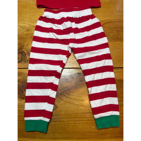 Blanks Boutique Christmas Pajamas Girls Pjs Size 18 Months V Initial - Picture 3 of 5